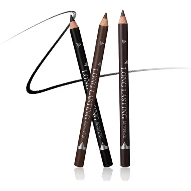 Eye Brow Pencil Waterproof Professional Women Eye Makeup Pen Easy Color Natural Black Brown Cosmetic Beauty Eyebrow Tool