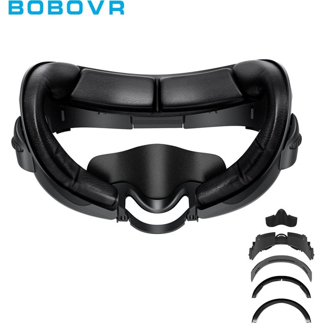 BOBOVR F3 Facial Interface Compatible with Quest 3 Cooling Facial Cover Soft Lycra Nose Guard Adjustable FOV