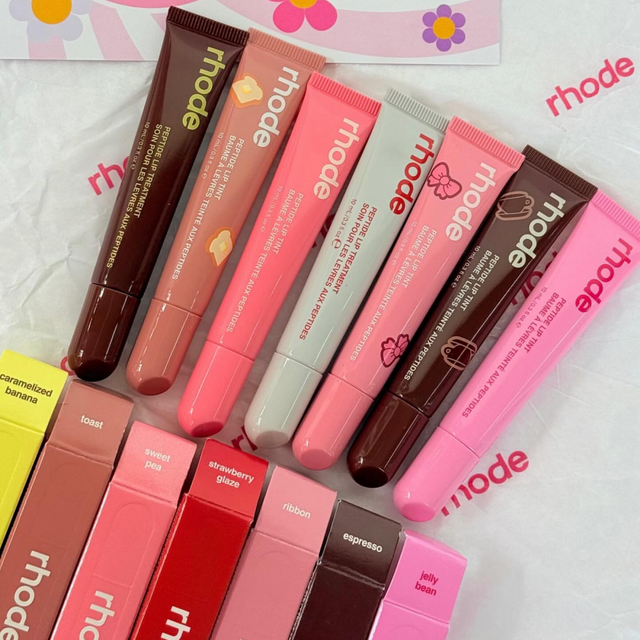 Fashion Brand Peptide Lip Shape Lipliner Plump Lips Decorate The Contour Limited Edition Banana Ribbon Espresso Toast Lip Gloss