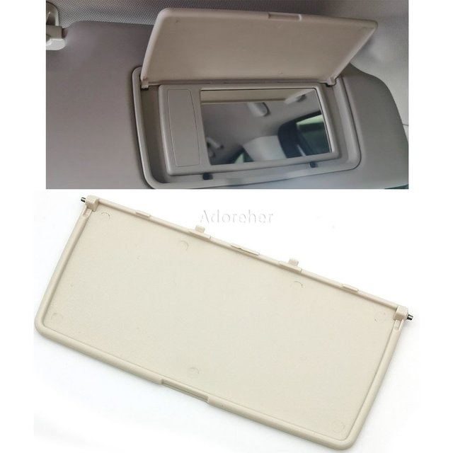 1PC Car Flip-Up Make Up Sun Visor Mirror Cover Left and Right for Honda CRV CR-V 2007-2017