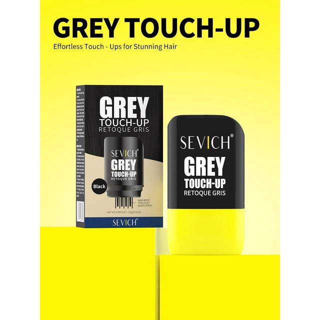 Waterproof Hair Dye Hairdressing Pen Cover Gray Hair Natural Color Comb Grey Root Touch Up Stick Hair Concealer Dye Filler Pen