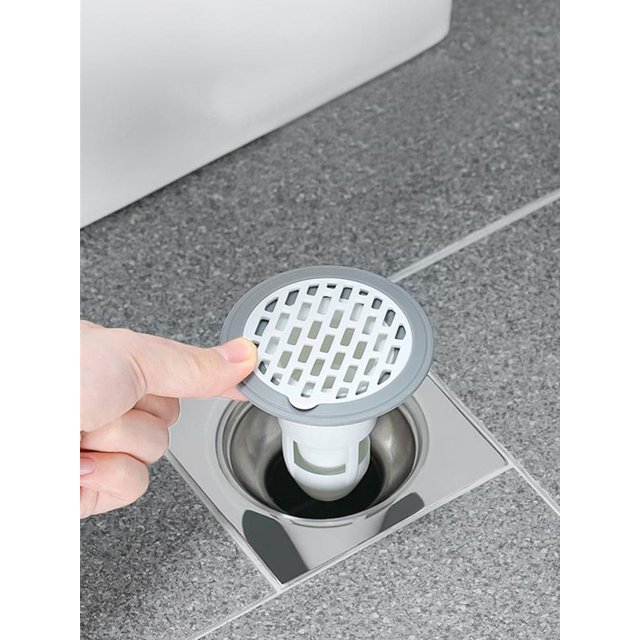 New Bath Shower Floor Strainer Cover Plug Trap Silicone Anti-odor Sink Bathroom Water Drain Filter Insect Prevention Deodorant