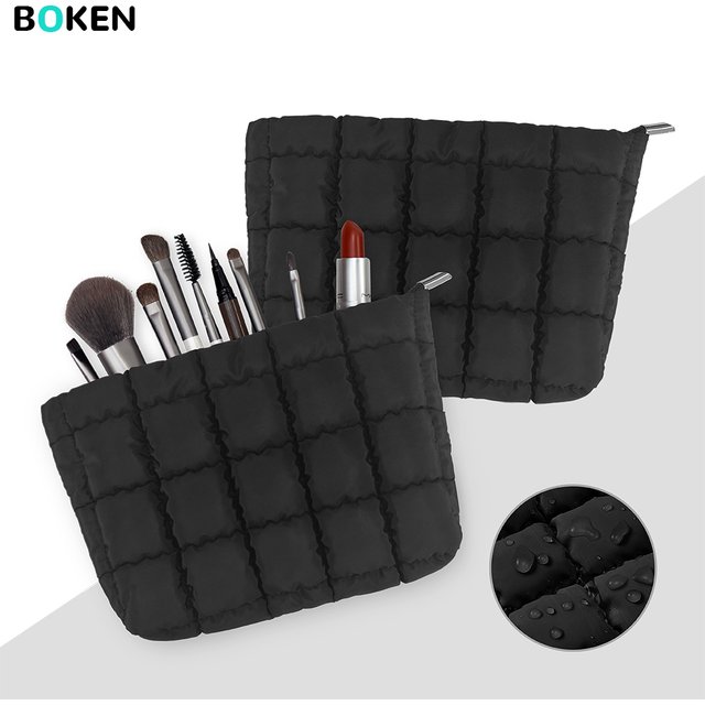 Large Capacity Travel Cosmetic Bag Toiletry Organizer Pouch, Portable Makeup Case Suitcase Organizer for women Business Trip