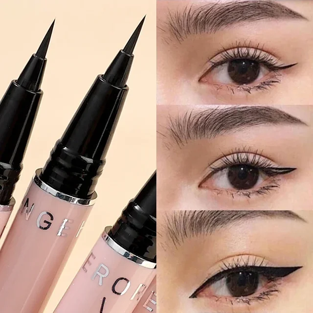 Eyeliner liquide Ultra-fin et imperméable, maquillage coréen pour femmes, séchage rapide, lisse,