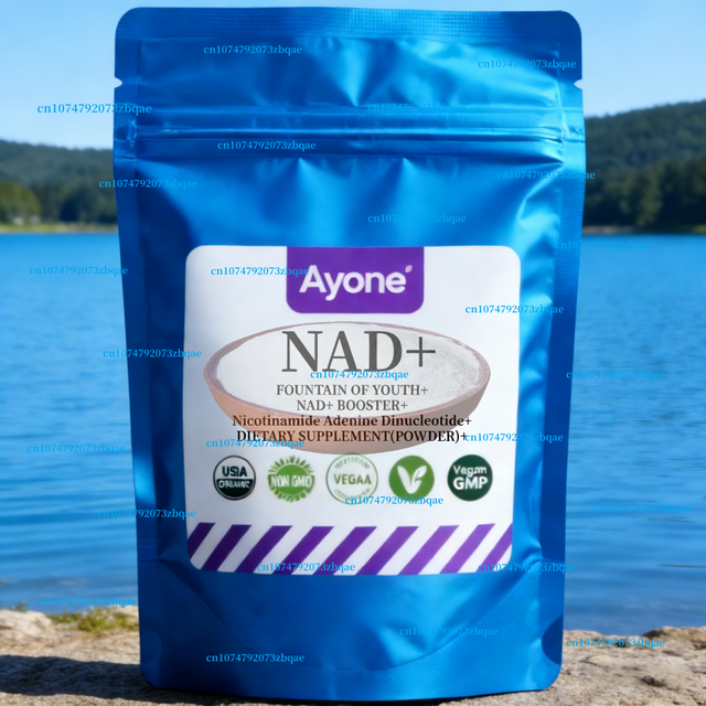Unlock Facial Enhancement: 100% NAD+ Booster Powder, Factory Custom Formula & Self-Sealing Aluminum Foil Pack