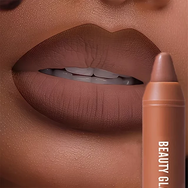 BEAUTY GLAZED 12 Colors Long-Lasting Waterproof Non-Stick Matte Lipstick Pen