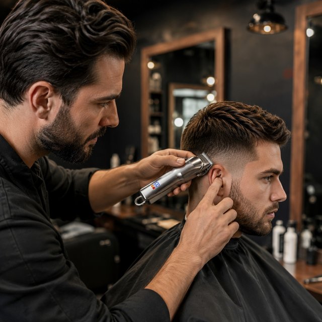 Professional Hair Clippers and Trimmer Set for men,Wireless Electric Hair Trimmer Cutting Machine,Attachment Combs, LED Display, USB Charging,Multiple Options