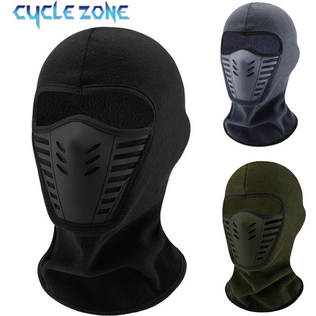 Winter Thermal Balaclava Ski Mask Windproof Full Face Cover Breathable Fleece Neck Gaiter Balaclava Full Face Mask for men Women