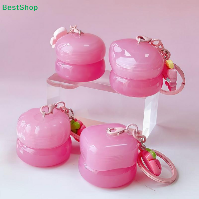 ♥5g Pink Pumpkin Lid Lip Gloss Pot - DIY Cosmetic Container for Lip Glaze, Lip Mask & Lip Mud