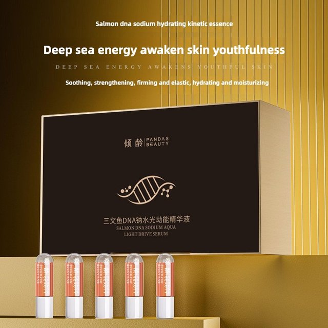 Salmon DNA Light Energy Anti- Wrinkle Serum Fade Fine Lines Facial Moisturizing brightning Anti Aging Firming Skin Care