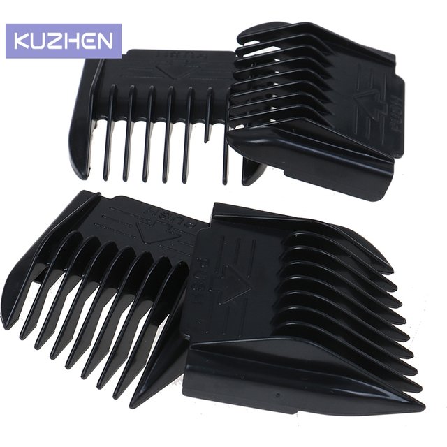 4pcs/set Barber Professional Universal Hair Clipper Limit Comb Replacement Cutting Guide Combs 3/6/9/12mm