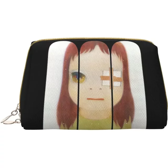 Japanese Cartoon Manga Yoshitomo Nara Cosmetic Bag Women Fashion Large Capacity Makeup Case Beauty Storage Toiletry Bags