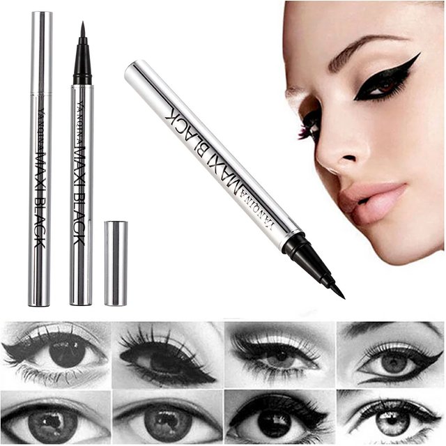 Eyeliner imperméable à pois, eye-liner liquide à séchage rapide et non taché