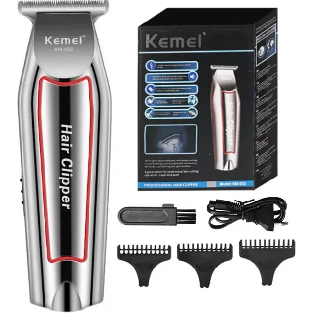 Kemei KM-032 Professional Hair Trimmer Electric Beard Trimmer for men Hair Clipper Hair Cutter Machine Haircut Grooming Kit