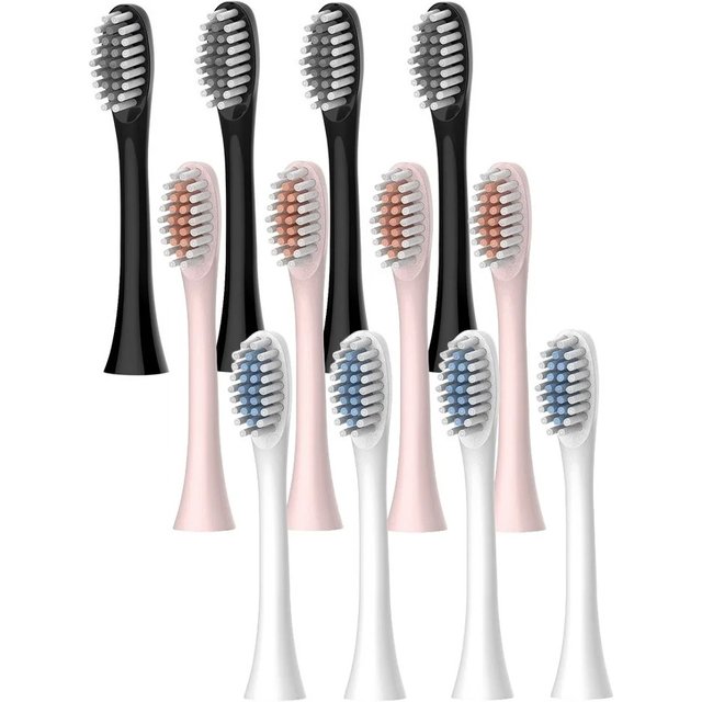 Replacement Toothbrush Heads For X.Q.M.Q X-3 X-2 Sonic Electric Toothbrush Soft DuPont Bristle