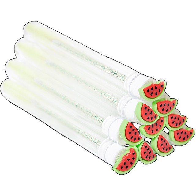 10 PCS/Set Fruit Collection Mascara Brush Reusable Lash Brush Spoolies Lash Extension Brushes Applicators Makeup Tools