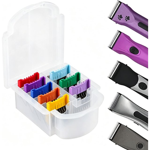 Stainless Steel Hair Clipper Attachment Comb Replacement For Wahl & Moser 1400 1853 1233 1234 1170 1230 1233-7100 Shaver Parts