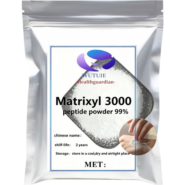 Sujia Cosmetic Raw Materials Matrixyl 3000 Peptide Powder, Anti Aging Anti Wrinkle, Firming Lifting, Fade Fine Lines, Skin Repai