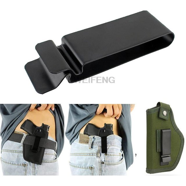 Fermoir à Clip de ceinture en métal tactique pour pistolet de taille en métal de 2 pouces, Clip de ceinture, boucle à crochet à ressort, Clips EDC polyvalents de bricolage