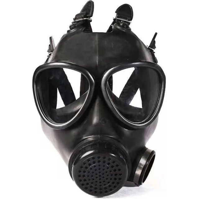 Rubber Head Gear Grimace 87 Type Mask Body Respirator Painting Gas Mask Chemical Protective Full Face Mask Wide Field Of Vision