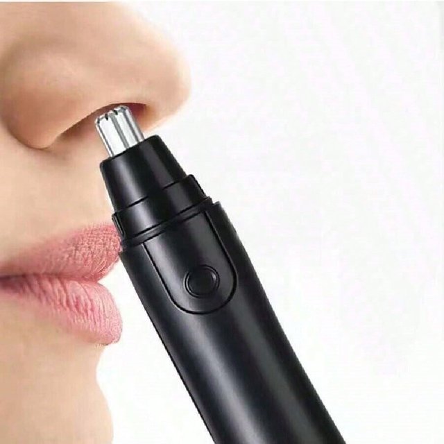 Electric Nose Hair Trimmer Unisex Implement Shaver Clipper Neck Hair Cutter Men's Shaving Tool Portable Clean Trimer