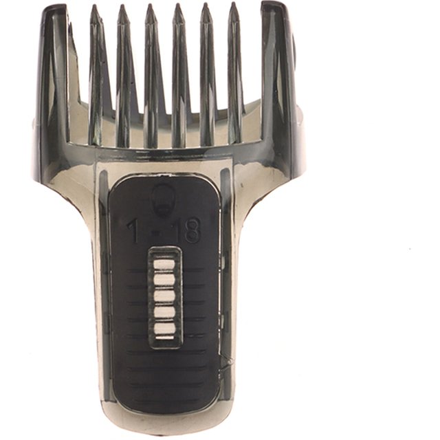 ●1PCS 1-18mm Razor Hair Clipper Comb For Ph QG3330 3386 3394 3371 3396 3398 Length Fixer Shaver Parts
