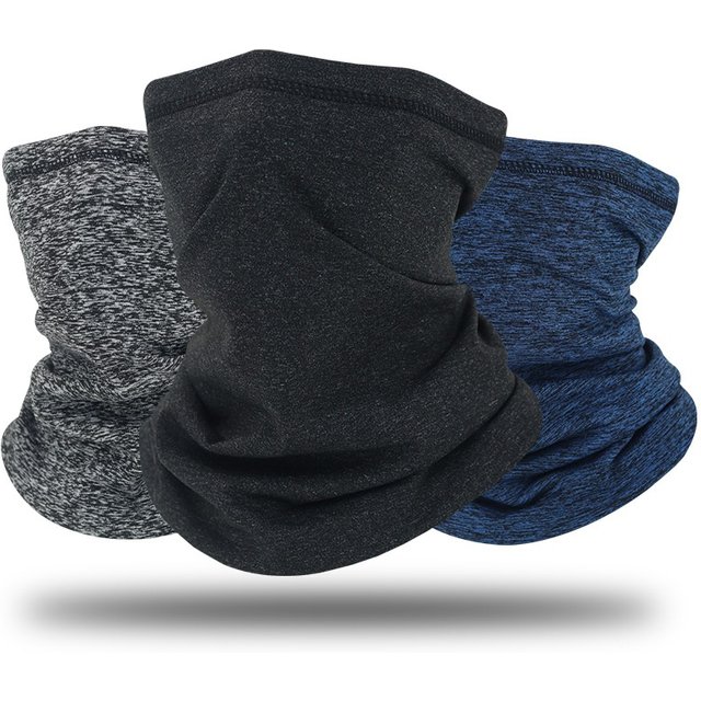 Neck Warmer Autumn Winter Cycling Outdoor Hiking Face Mask Men Women Soft Sport Couriers Thick Fleece Warm Skiing Neck Cover