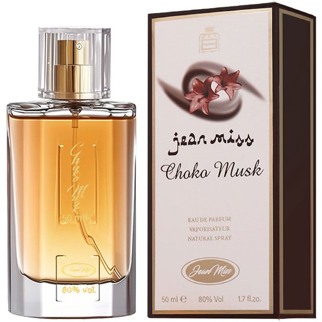 50ml Women's Luxury Perfume Chocolate and Musk Fragrance with Rose and Vanilla Notes Fragrance Arabian Dubai Cologne Perfume