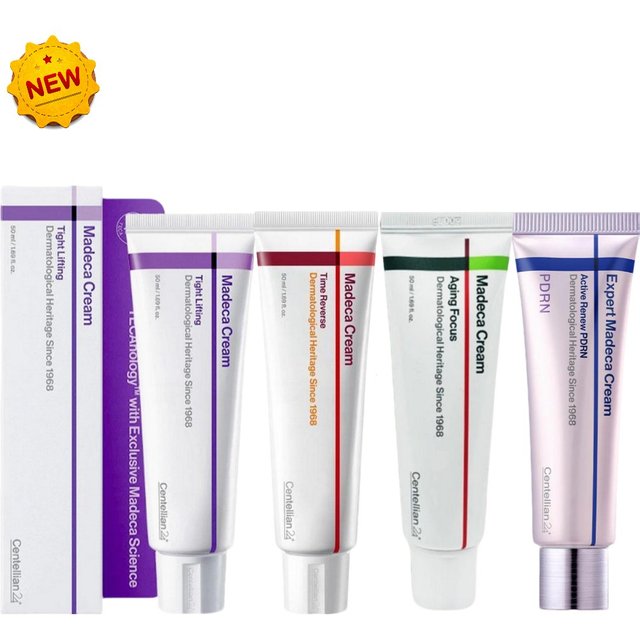 Madeca Cream Time Reverse 50ml Antiaging Moisturizer,Centella Asiatica Soothes The Skin,Repair The Skin Barrier Korean Skincare