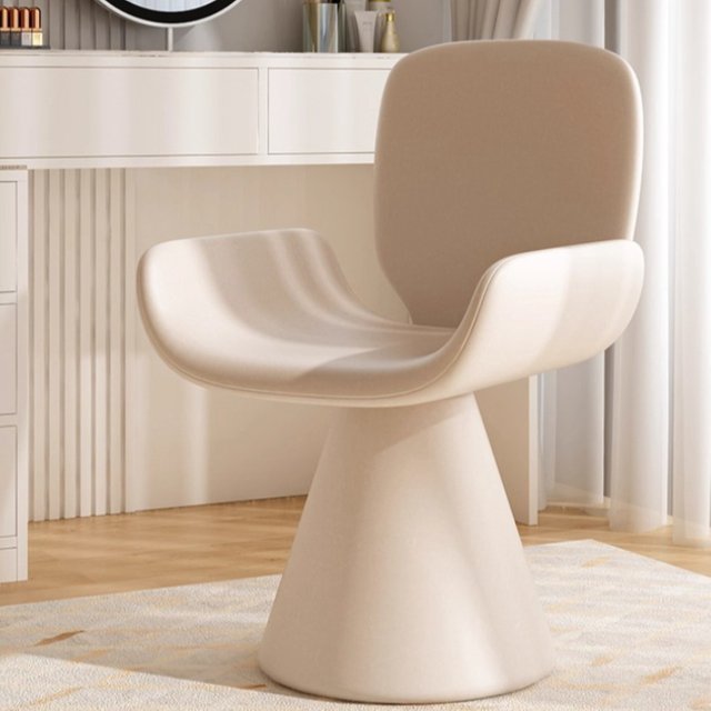 Minimalist dressing table Italian makeup stool bedroom furniture pedals comfortable and breathable vanity chair home furniture