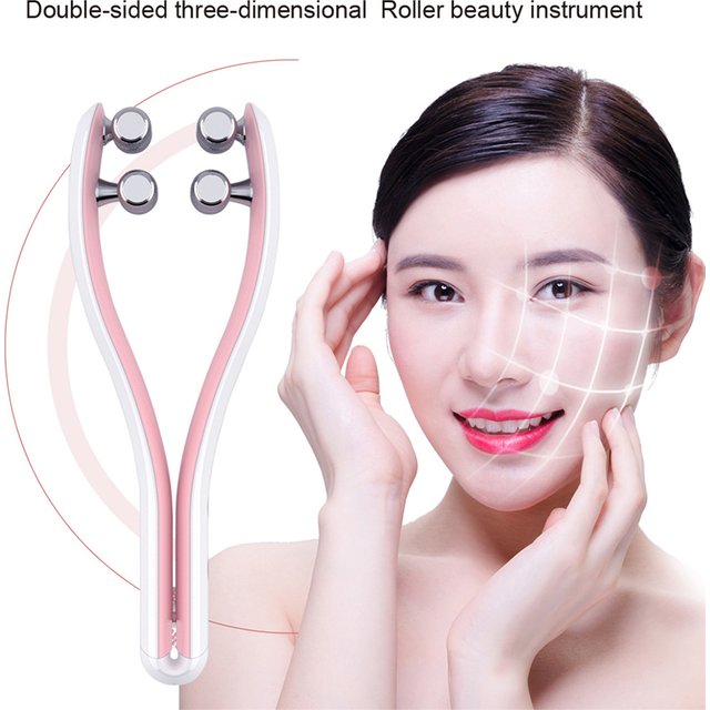 Rouleau de Lifting du visage, masseur Facial en forme de Y, masseur du menton, Instrument de beauté