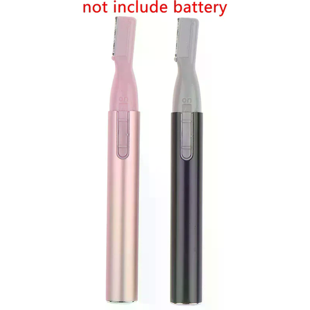 Mini Electric Eyebrow Trimmer Portable Facial Hair Shaver Women Body Epilator Razor Remover