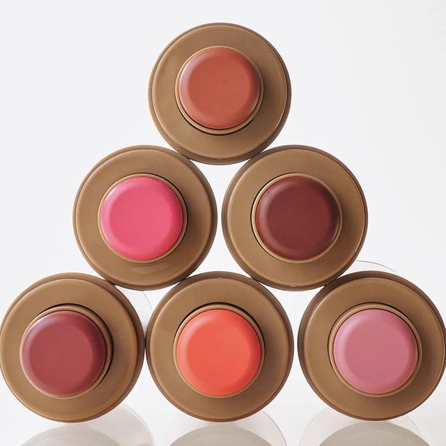 Hot Pocket Blusher Moisturizing Stick Lip Gloss Lip Liner Lasting Makeup Glazing Milk Facial Cleanser Bubble Bag Make Up Mirror