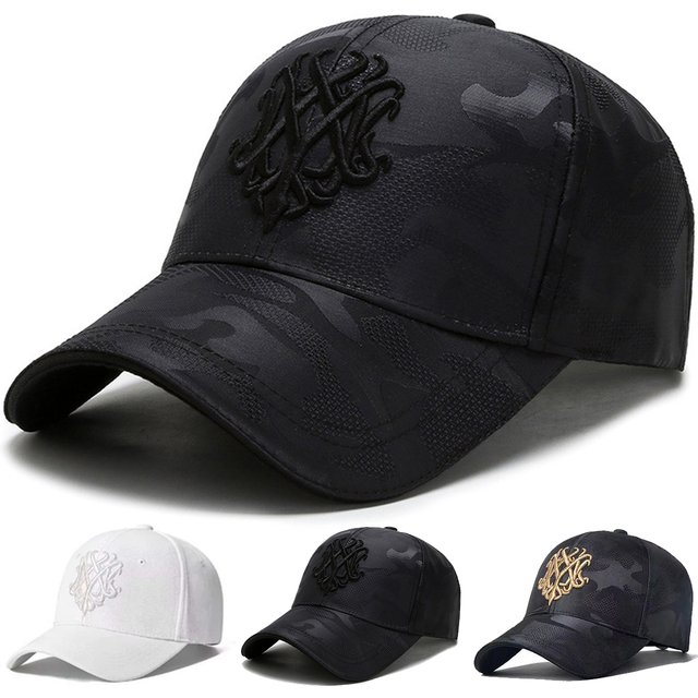 Unisex Letter Embroidery Baseball Caps Spring and Autumn Outdoor Adjustable Casual Hats Sunscreen Hat Sports Cap