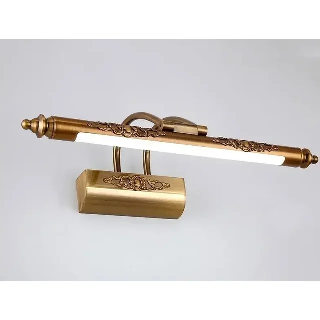 Retro Cosmetic Mirror Lamp LED European Makeup Light Vanity Bathroom Wall Lights Bronze Cabinet Lighting Decoration