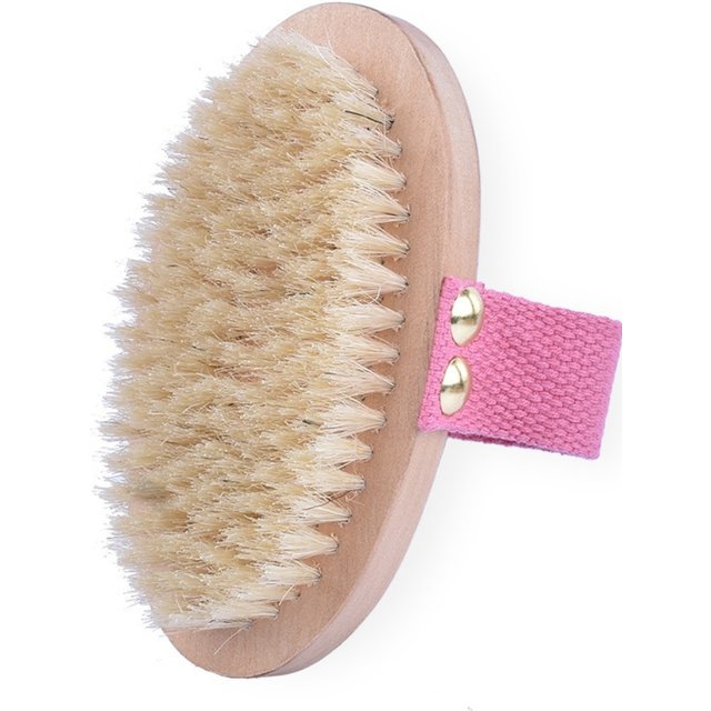 Dry Body Brushes, Exfoliating Body Scrubbers, Natural Bristles for Dry Skin, Improve Circulation, Stop Ingrown Hairs