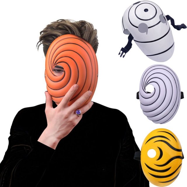 Anime chaud Naruto Cool Uchiha Obito Akatsuki Ninja Madara Uchiha mascarade Cosplay dessins animés