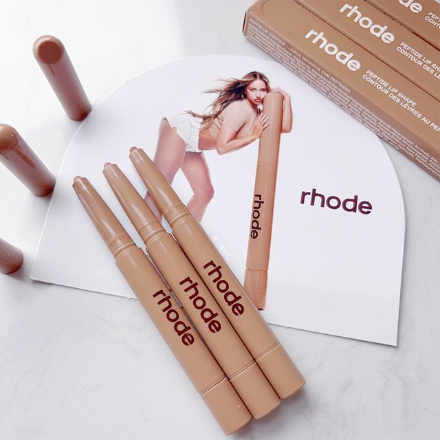 Rhode Lip Tint Pencil Pen Makeup Lipstick Powder Blusher Gloss Rouge Makeup Brand Skin Peptide Lip Shape Pen Long Lasting