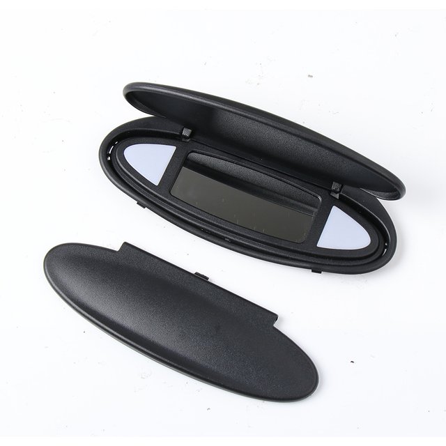 Black Interior Sun Visor Makeup Mirror Replacement For Porsche 911 996 997 986 987 Car Mirror Accessory 99773103115A12