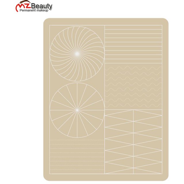 Silicone Practice Skin Permanent Makeup Training Latex Sheet Brows And Lip Design For Beginners No Need Pigment Microblading