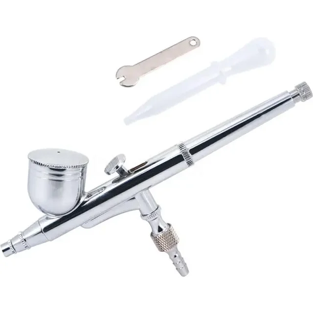 Gravity Dual-action Mini Airbrush Paint Nail Spray Gun Makeup Paint Set Face Tattoo Art Beauty Inkjet Car Repair DIY Tool
