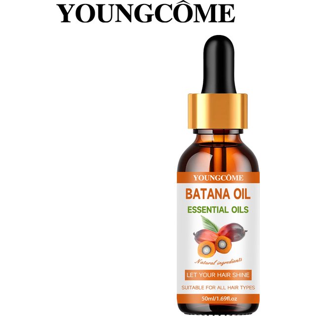 YOUNGCOME Batana Hair Oil-Nourishing and Moisturizing, Nourishing Treatment for Split Ends Dry Organics Hair Care Oil 30ml/50ml