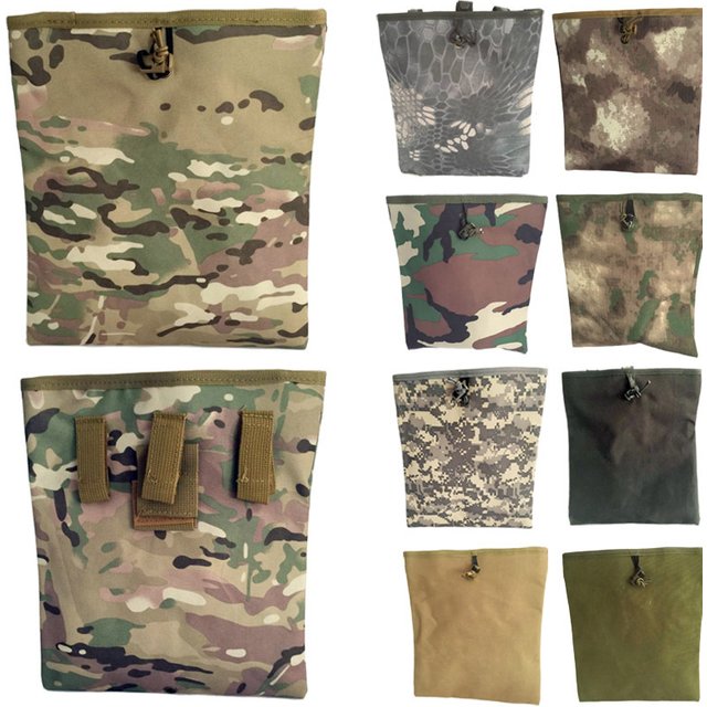 Pochette tactique Molle pour magazines, sac de taille de récupération EDC pour chasse, pochettes de tir CS, sacs d'accessoires