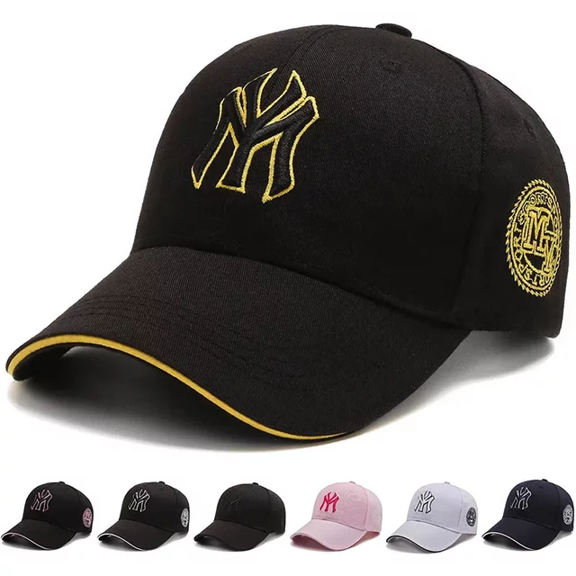 1PC Unisex Casual Baseball Caps Letter Embroidery Hip-hop Hats Spring Autumn Outdoor Adjustable Trucker Caps Sunscreen Hat