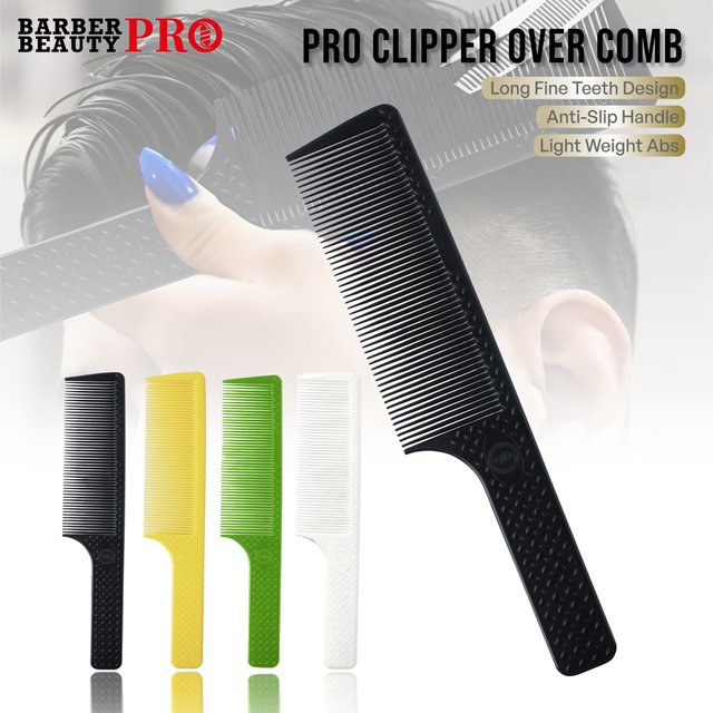 1Pcs New Pro Barber Hairdressing Clipper Comb Heat Resistant Flattop Hair Cutting Comb for Hairdresser Salon Beauty Tools