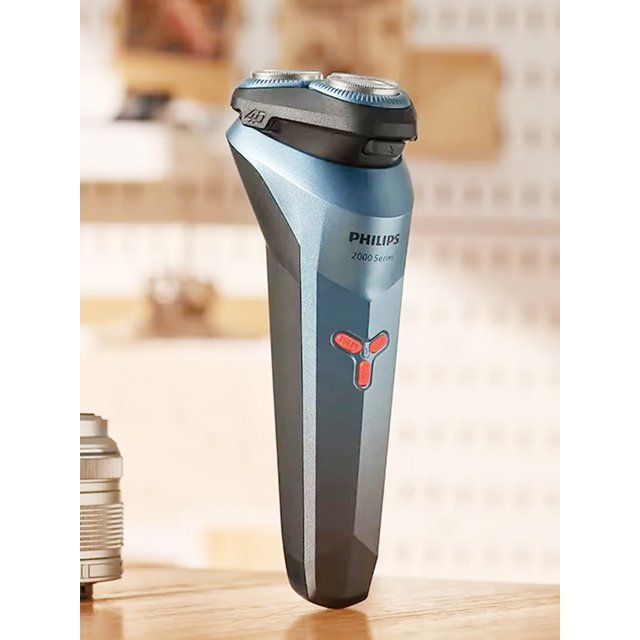 PHILIPS S2313 Electric Shaver Beard Trimmer Smooth 3 Blade 4-Way Floating Head Men's Dry Wet Fast Shaving Washable Shear Razor