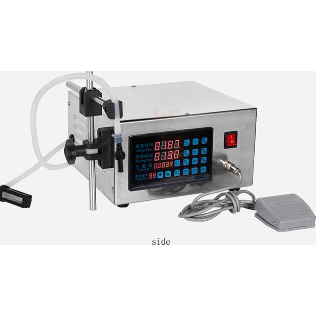 Electrical Liquids Filling Machine MINI Bottled Water Filler Digital Pump For Perfume Drink Water Milk Olive Oil 110V 220V