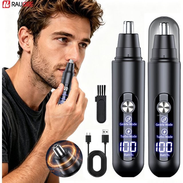 Nose Hair Trimmer for men Mini Nose Hair Clipper Electric Nose Hair Remover USB Rechargeable Portable Nose and Ear Hair Trimmer
