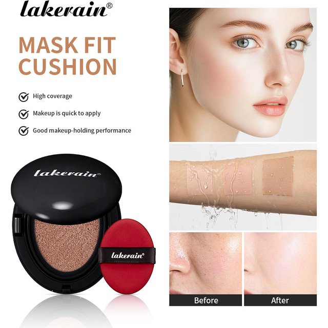 Mask Fit Cushion Foundation Natural Moisturizing Concealer Whitening Oil-control Women Base Long-lasting Makeup Korean Cosmetics