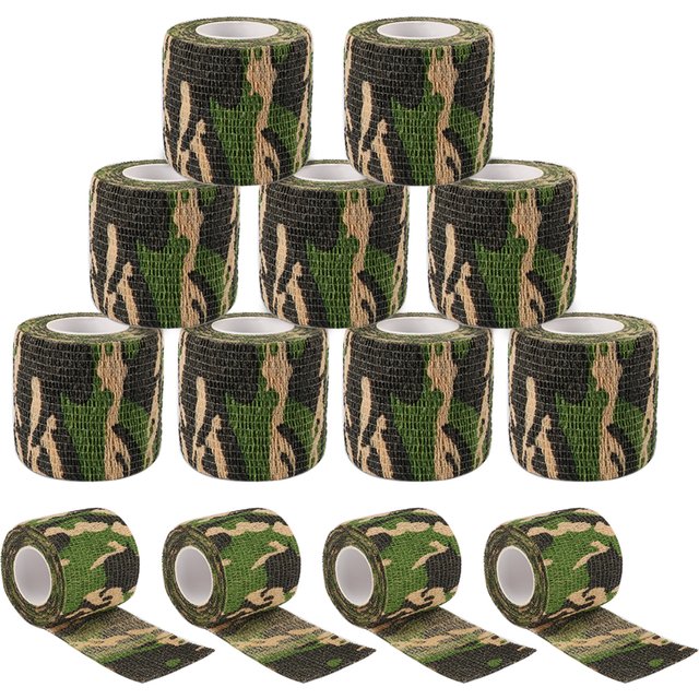 10pcs/Lot Tattoo Grip Bandage Cover Wraps Tapes Nonwoven Waterproof Self Adhesive Finger Protection Permanent Makeup Accessories